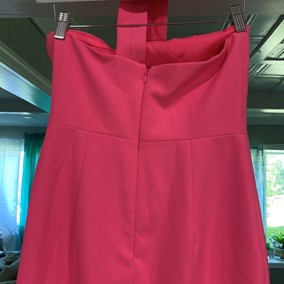 Aidan Mattox Asymmetric Evening Gown - Picture 9 of 13